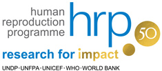 HRP at 50 logo