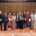 Health Minister Lyonpo Tandin Wangchuk hosted a dinner in honour of the Regional Director Saima Wazed.