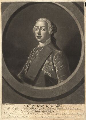 King George III, circa 1760