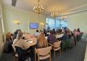 Growth Hub Cirencester's first workshop in CDC's Moreton office