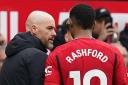 Erik ten Hag has backed under-fire Marcus Rashford (Martin Rickett/PA)