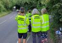 Tibberton Community Speed Watch catch drivers going over the limit in their village.