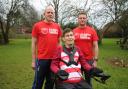 L to R: Dr Darren Cooper, Gareth Rees and Richard Pepperell