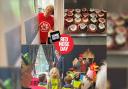 Guests of all ages attended Dorset House Nursing Home's Red Nose Day event