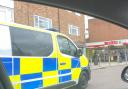 RESPONSE: The group ran away when a West Mercia Police van arrived at Cranham Parade shops in Cranham Drive, Warndon, Worcester