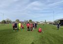 Worcester City players dejected at full time