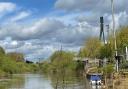 STALLED: Kepax Bridge at Gheluvelt Park in Barbourne, Worcester