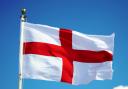 PRIDE: The English flag (the flag of St George) but only slightly over half of people in Worcester identify as English