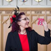 AWARD: Lisa Ventura has presented with her MBE by King Charles III at Windsor Castle