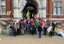 Climate Group Protest outside of Croydon Town Hall Credit: Connie Duxbury