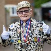 George Major, is The Pearly King of Peckham.