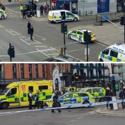 Pictures from scene of Kilburn stabbing