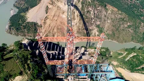 The tallest railway bridge in the world