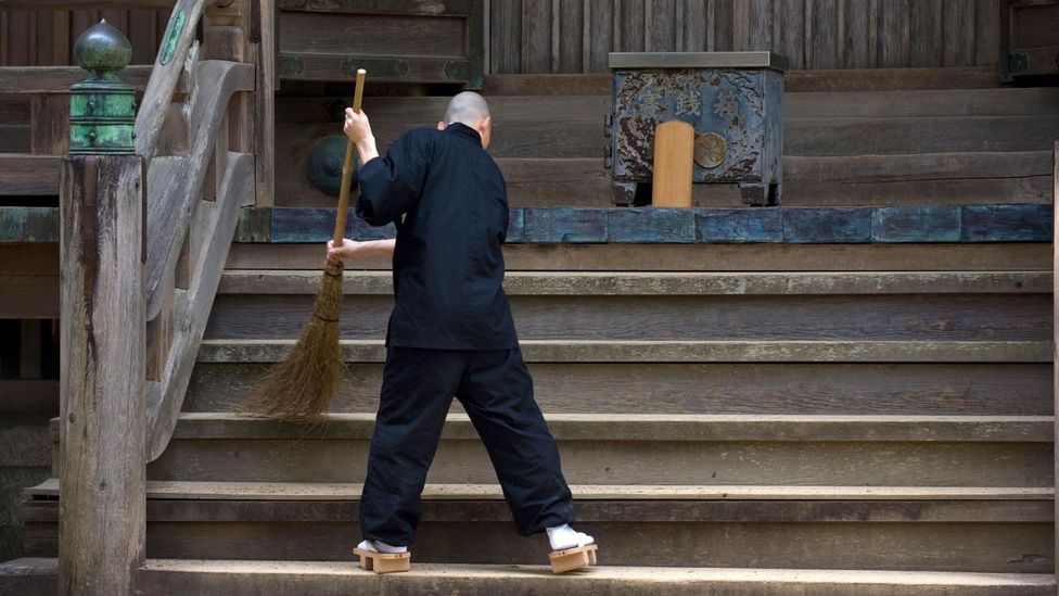 In Zen Buddhism, daily tasks like cleaning and cooking are considered spiritual exercises (Credit: Photo Japan/Alamy)