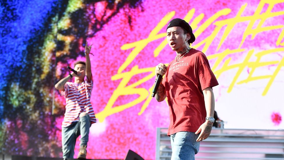The Higher Brothers are one of a new breed of Chinese hip-hop acts eyeing international success (Credit; Getty Images)