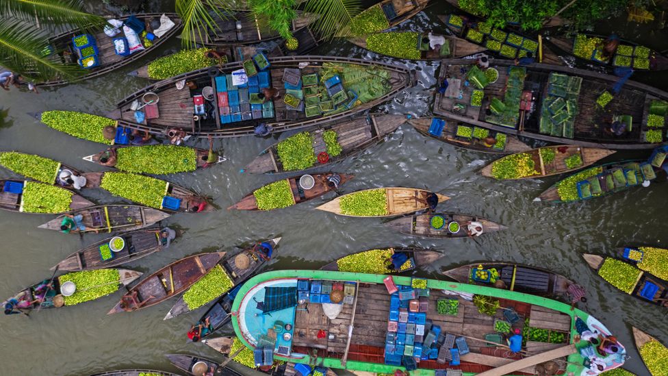 In Bangladesh, life is played out on the 230 rivers that crisscross the nation (Credit: Mohammad Saiful Islam/Getty Images)