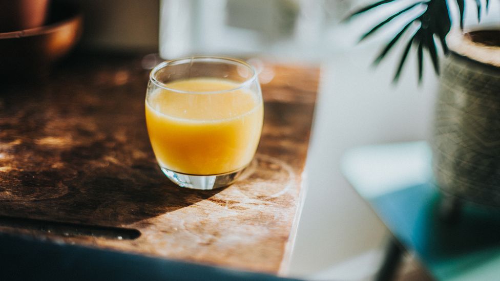 Orange juice was, until relatively recently, only something you could enjoy at home if you squeezed the oranges yourself (Credit: Catherine Falls Commercial/Getty Images)