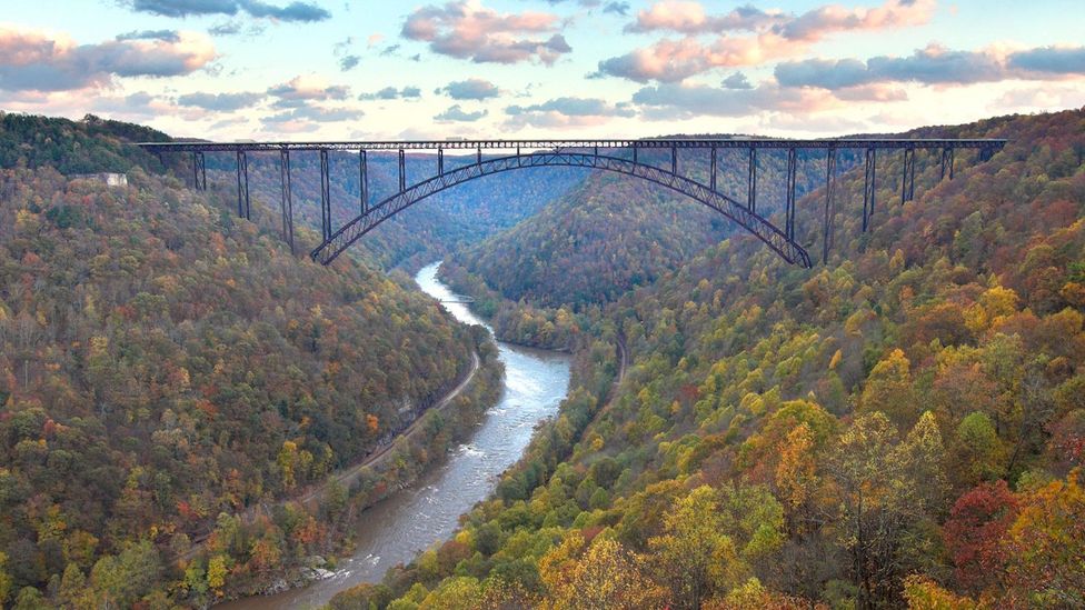 The New River Gorge National Park and Preserve is the US' newest national park (Credit: Gary Hartley/National Park Service)