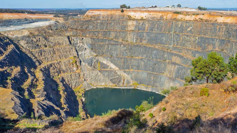 Western Australia's Greenbushes mine originally extracted tin, but now it is the world's largest lithium mine (Credit: Alamy)