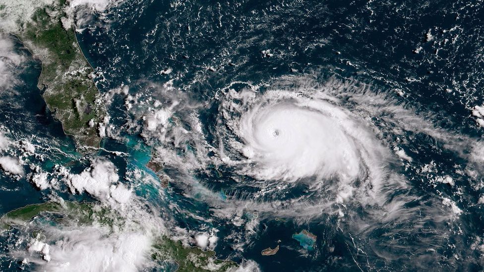 Satellite image of Hurricane Dorian in 2019 (Credit: Getty Images)